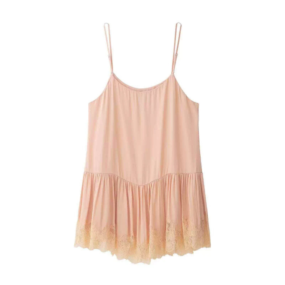 ZARA Summer Sexy Versatile Lace Spaghetti Strap Dress